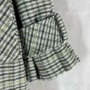 Free People  WE THE FREE Liberty Duster Plaid Wool Blend Coat Size Small Photo 10