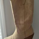 Only Cream Color Cowboy Boots,  Worn Once Photo 0