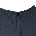 Nautica  Womens Lightweight Shorts Size Plus 1X Black Elastic & Drawstring Black Photo 1