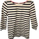 J.Crew Women's  Striped Round Neck Long Sleeve Size XS Photo 2