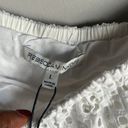 Rebecca Minkoff NEW  White Celestine Eyelet Ruffle Top Photo 4