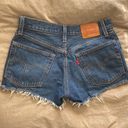 Levi’s  Dark Wash Denim Shorts Photo 1