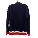 Moncler  Maglione Argyle Sweater Dark Blue Photo 5
