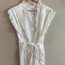 Linea Donatella NWT  Bridal Baby Doll Robe White w/ Embellishment Med ROB… Photo 0