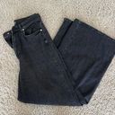 BDG A Wide Baggy Black Jeans Photo 4