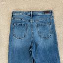 BLANK NYC  the Madison crop high rise cropped distressed blue jeans in size 30 Photo 4