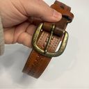 Genuine top grain leather belt size 40. Photo 1