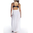 Elan  White Tie Waist Beach Cover Up Pants Photo 9