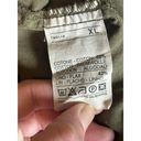 United Colors Of Benetton Benetton Flat Front Wide Leg Linen/Cotton Army Green Pants Womens Size XL Photo 5