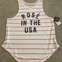 Grayson Threads NWT- Grayson/Threads Rose In The USA Tank Top XL Photo 0