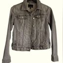 Banana Republic Ladies  Gray Jean Jacket, Size XS Photo 0