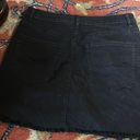 Garage Black Denim Mini Skirt Photo 1