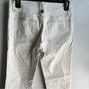 DKNY  Crop Cream Stretch Jeans Size 5 Photo 2