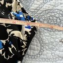 Maxine of Hollywood  One Piece Abstract Print Blue Black White Swimsuit Size 14‎ Photo 9