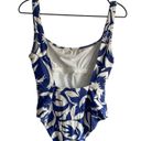 Madewell New!  Second Wave Square-Neck Tank One-Piece Swimsuit in Tropicale Flora Photo 2