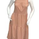 Everlane  Womens Size S Brown Tiered Summer Sun Dress Lightweight Flowy Photo 0