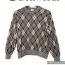 Bonworth  Vintage Y2K women diamond plaid pullover sweater size S/M Photo 1