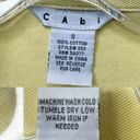 CAbi Spring / Summer Yellow Denim Jean Jacket Small Photo 8