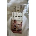 Halara  White Cropped Cami Tank Top Size Large NEW Photo 2