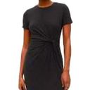 Gap  Women’s M Black Twist-Knot T-Shirt Dress Photo 1