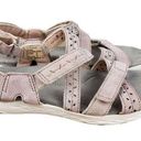 Earth Origins  Sandal Westfield Wendy Blush Pink Suede Adjustable Straps Size 10M Photo 0