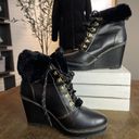 Nanette Lepore Nanette Lenore Malee Wedge Booties / Women’s size 8 Photo 1