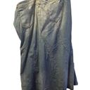 Ashley Stewart  Asymmetric High Low Denim Skirt Blue Patchwork Women's Size 28 Photo 4