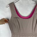 Jessica Simpson  Cottagecore Crochet Trim Textured Sleeveless Mini Dress Boho 6 Photo 2