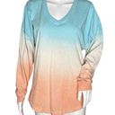 Spirit Jersey  Shirt Womens XS Maui Spellout Dip Dye Relaxed Basic Casual Travel Photo 0