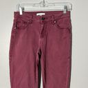 CAbi  Mauve Skinny Mid Rise Jeans Women's size 4 Photo 1