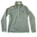 Patagonia  Better Sweater® 1/4-Zip hemlock green. Size small. EUC Photo 0