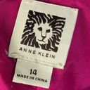 Anne Klein  Hot Pink Knee Length Pencil Skirt 14 Photo 4