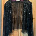 Scala Black Sequin Shawl Photo 0