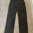 White Fox Boutique Mid Rise Black Baggy Jeans Photo 1