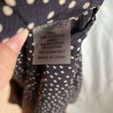 Alexis  NWOT Kasany Blue Polka Dot Flowy Neck Tie Flutter Sleeve Midi Dress Photo 8