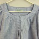 Tuckernuck  Pomander Place Chambray Inara Long Sleeve Blosue Size Small Photo 3