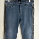 Hudson Jeans HUDSON Luna Embellished Studded Crop Super Skinny Leg denim jeans size 28 Photo 2