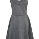 The Vanity Room New Herringbone Cut Out Back Sweetheart Fit & Flare Dress Photo 0