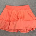 Orange Tennis Skirt Photo 0