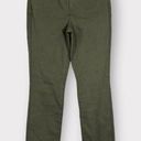 NYDJ Marilyn Straight Jeans Lift Tuck Technology Olive Green Women's Size 4 NWT Photo 0