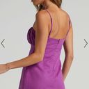 Showpo BREAK FREE WITH ME DRESS IN DARK ORCHID Photo 3