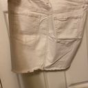 Jessica Simpson White Jean Skirt Photo 1