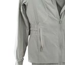 Lululemon  Sights Seen Windbreaker Light Gray Jacket Sz 4 Photo 3