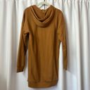 Forever 21 F21 Mustard Yellow Oversized Sweater Pullover Hoodie T-Shirt Dress Size Small Photo 3