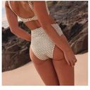 Free People  by ZULU and ZEPHYR Chartreuse Wave Waisted Neutral Tone Brief Size 2 Photo 8