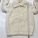 Show Me Your Mumu  Kassidy Faux Fur Pullover Zip Sweater in Cream Photo 4