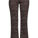 No Bo Nwt   Junior's Print Flared Pants black soot size xsmall(1) bell bottoms Photo 13