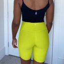 Old Navy Active Neon Yellow Biker Shorts  Photo 3