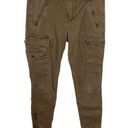 Polo  Ralph Lauren burnished brown slim cargo zippered pants size 8 Photo 0