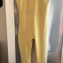 Girlfriend Collective Pear Scoop Sleeveless Unitard Jumpsuit Sz XL Photo 0